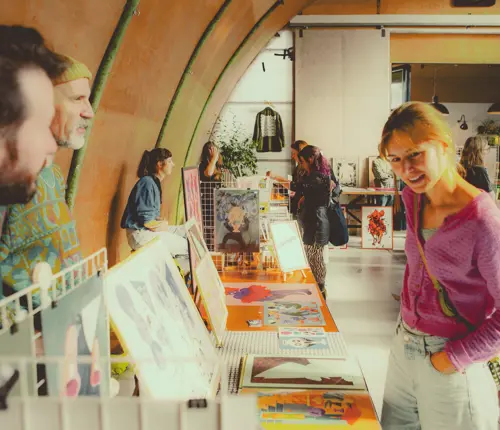 Illustratiemarkt in CODA