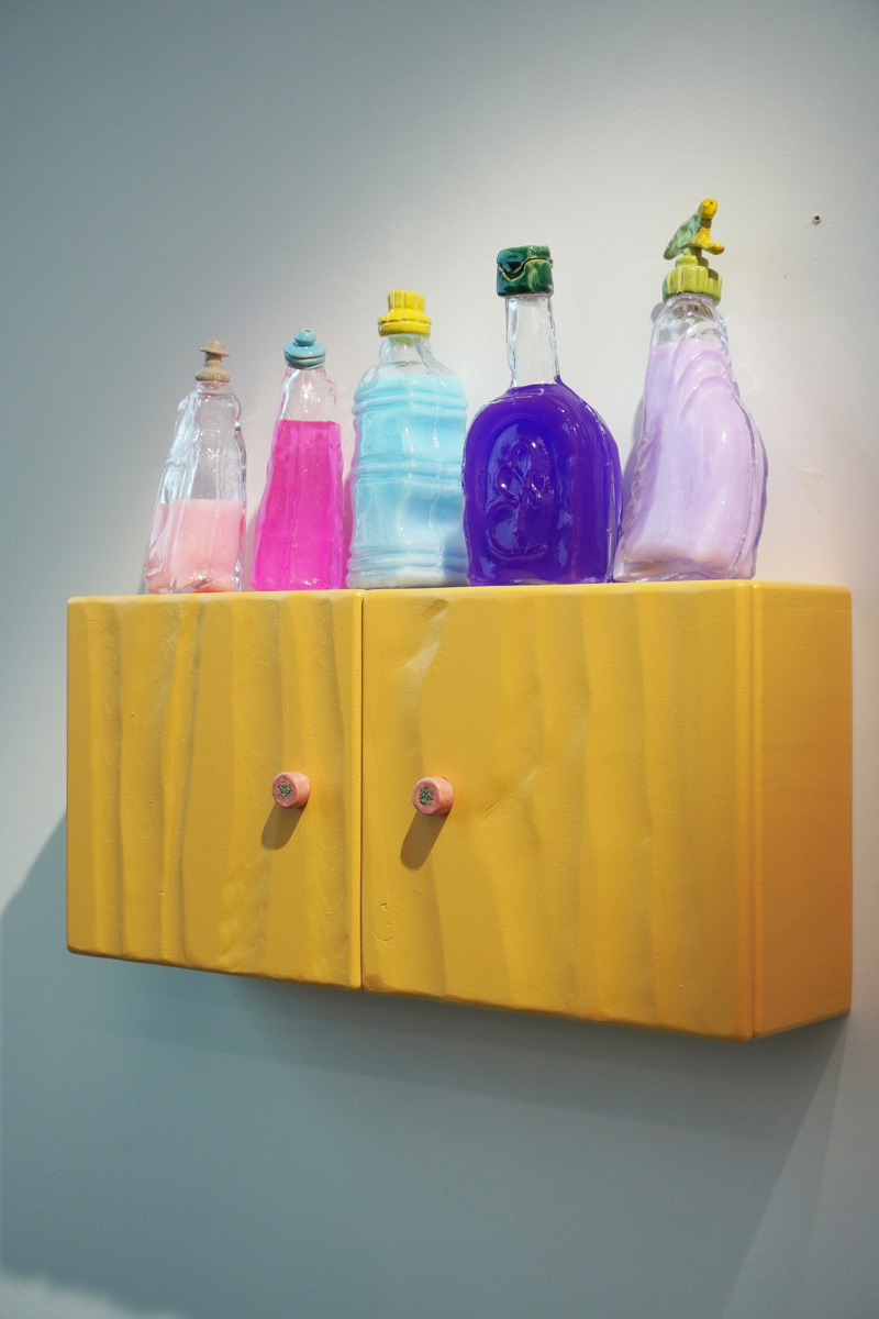 Koos Buster, Gordon Heuckeroth, 2025, glas, keramiek, vloeistof