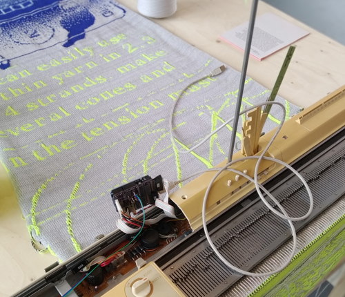 Vrijdag breidag: demonstratie breimachines