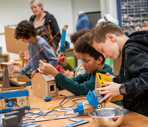 Nintendo Labo bouwsessie: Robotbouwdag