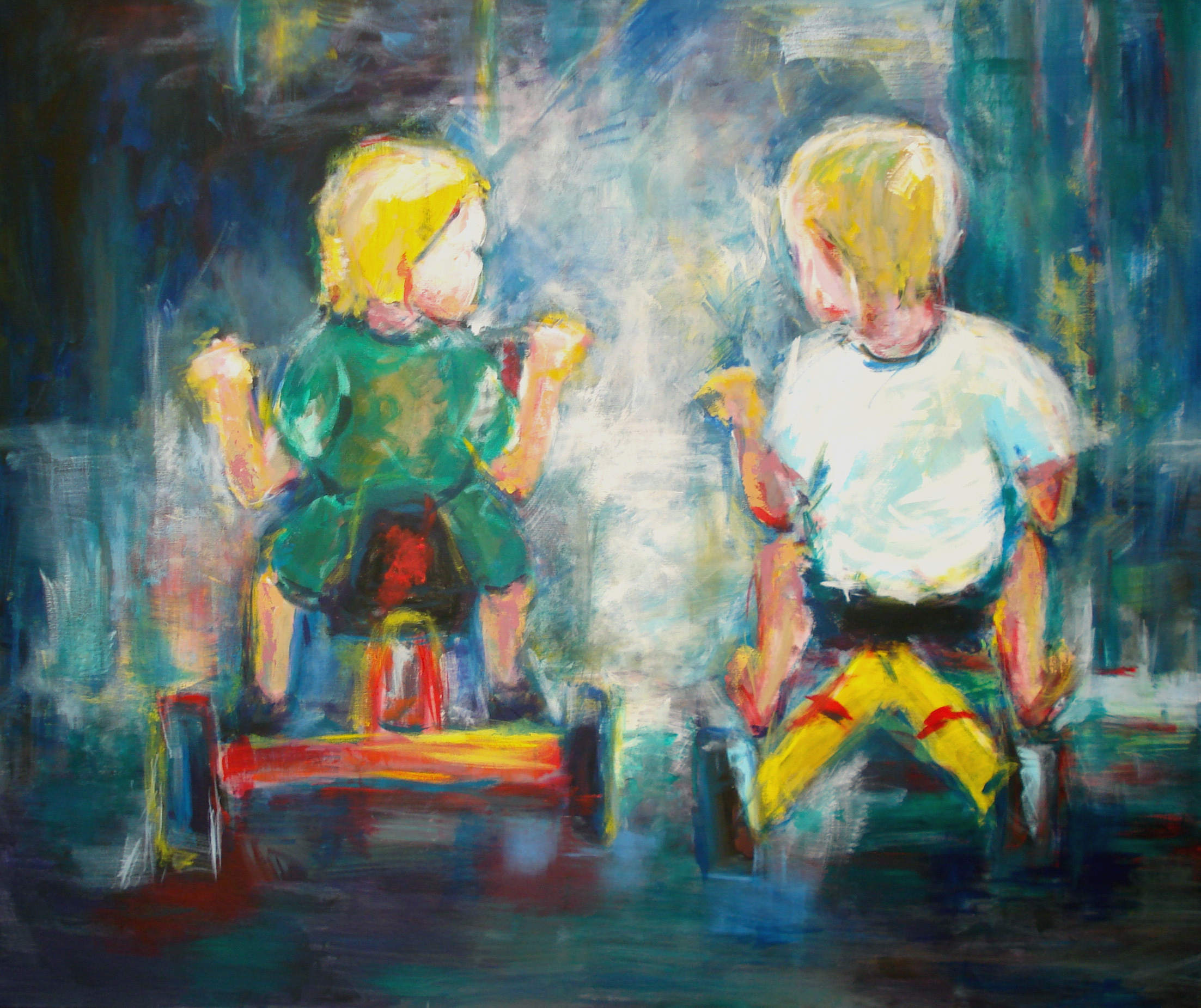 Kunst in Zuid - schilderijen en collages