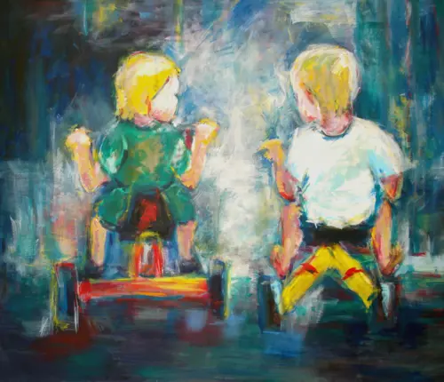 Kunst in Zuid - schilderijen en collages