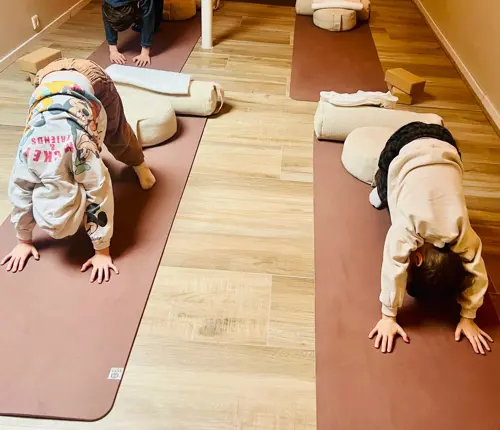 Ouder & kind yoga met Vos en Haas