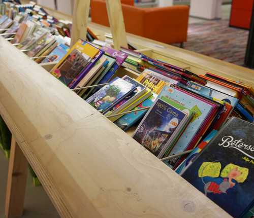 Boeken en tijdschriftenverkoop